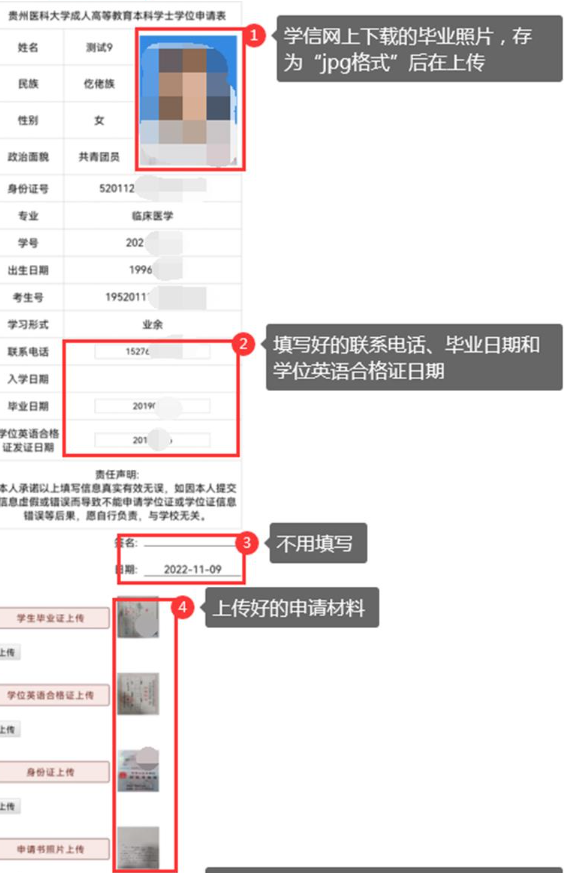 贵州医科大学2022年成人高等教育/自学考试本科毕业生学士学位申请通知