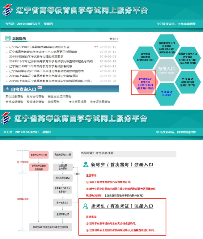 辽宁省自考本科2023年4月考试如何报名?老考生也需要注册? 辽宁省自考本科2023年4月考试如何报名?老考生也需要注册?