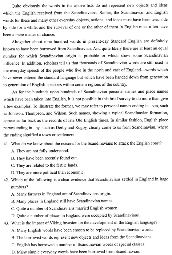 2022年4月高等教育自学考试综合英语(二)模拟试题