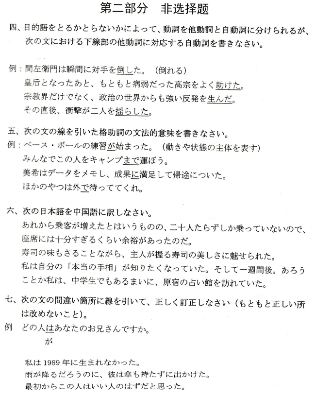 上海自学考试日语专业（专升本）（050207）日语句法篇章法（00611）自学考试大纲