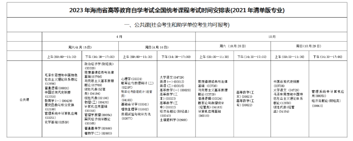 热点！海南2023年10月自考报名官网入口已开通